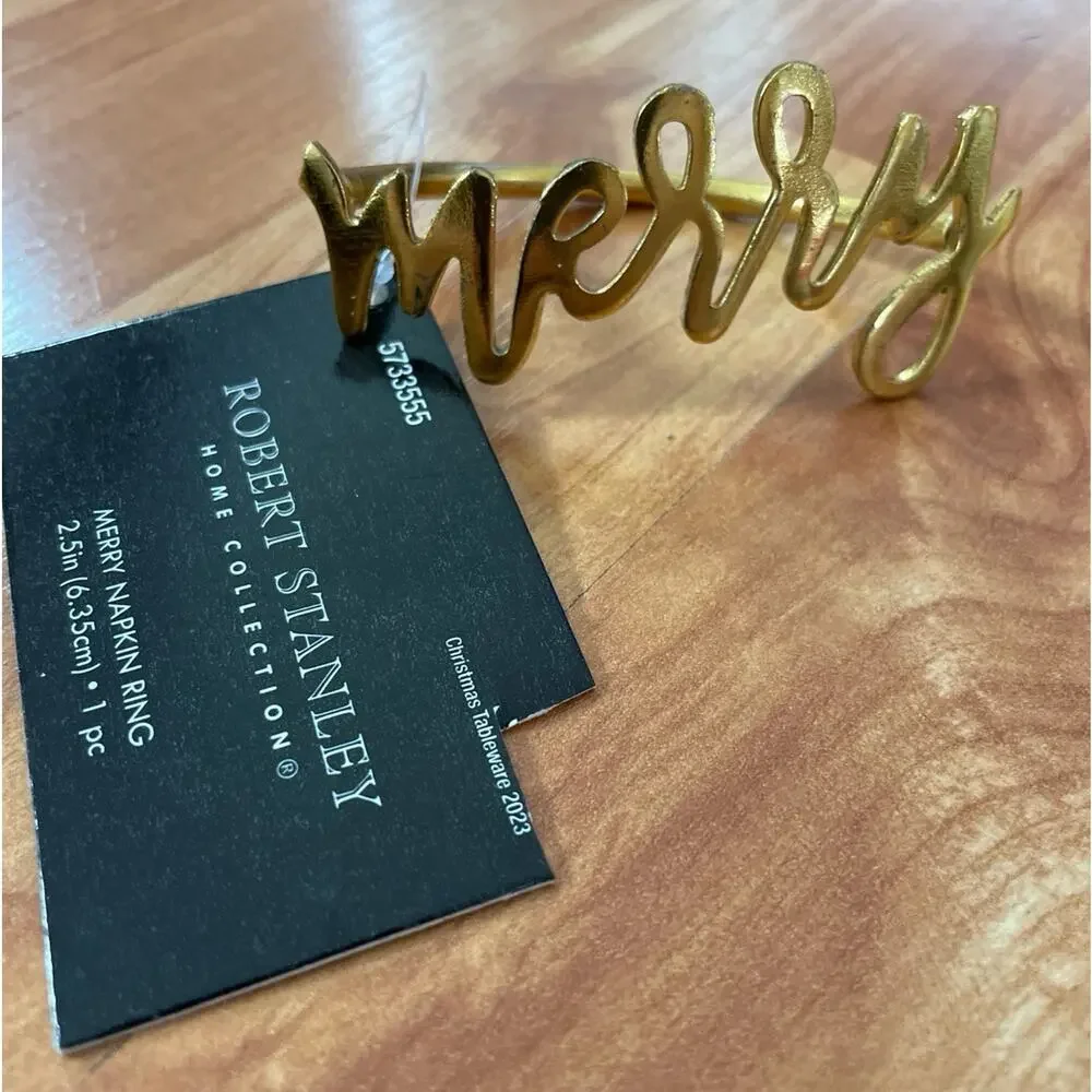Robert Stanley‎ Merry Napking Ring